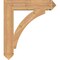 Ekena Millwork Thorton Arts & Crafts Smooth Bracket, Western Red Cedar, 5 1/2"W x 30"D x 34"H BKT06X30X34THR03SWR - alternate 3